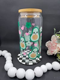 Image 2 of Cute Avocado Libbey Glass Cup
