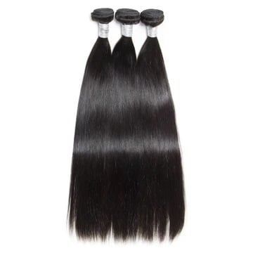 Image of Natural Color Straight Bundlez-9A Hair Weave 100% Virgin Hair 3PCS