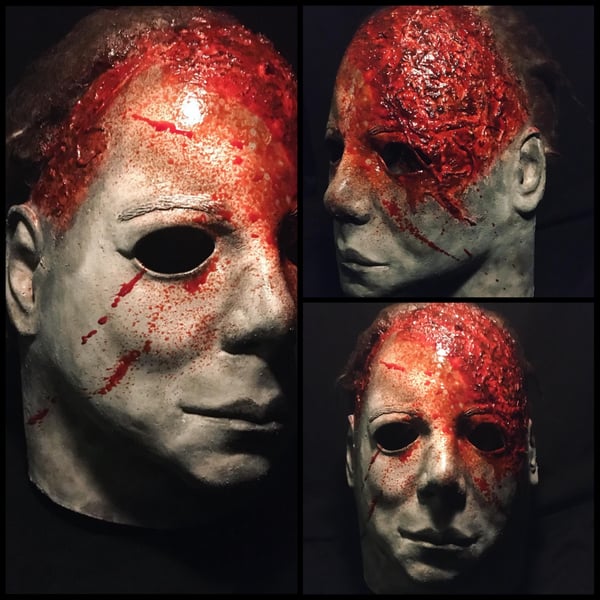 Image of Michael Myers “Bloody Melted” Halloween Mask