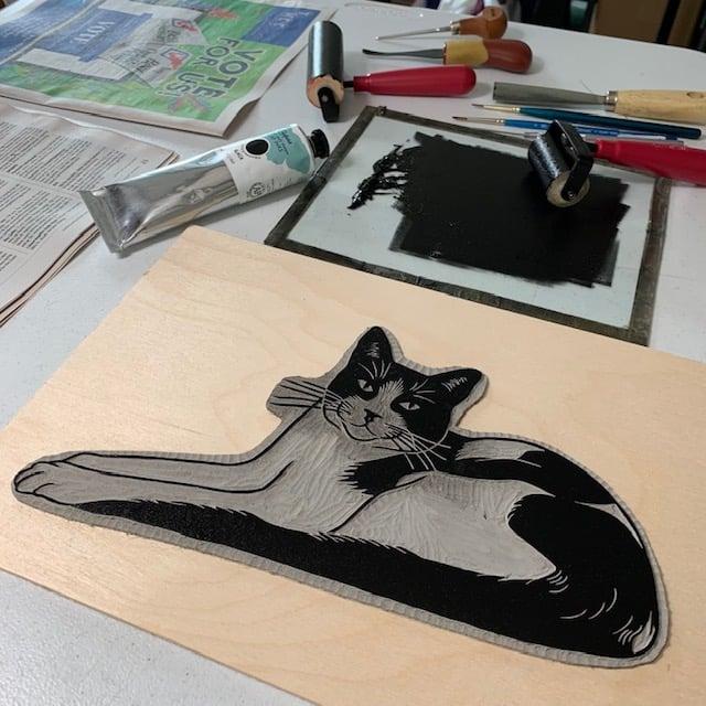 Image of Tuxedo Cat 