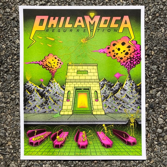 Image of Philamoca Resurrection (risograph)