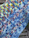 Image of Chunky Crocheted Blanket 'Colour Me Happy'