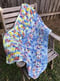 Image of Chunky Crocheted Blanket 'Colour Me Happy'