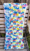 Image of Chunky Crocheted Blanket 'Colour Me Happy'