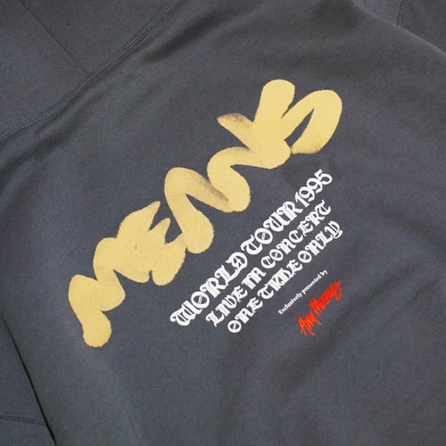 Image of World Tour Hoodie in Dark Grey