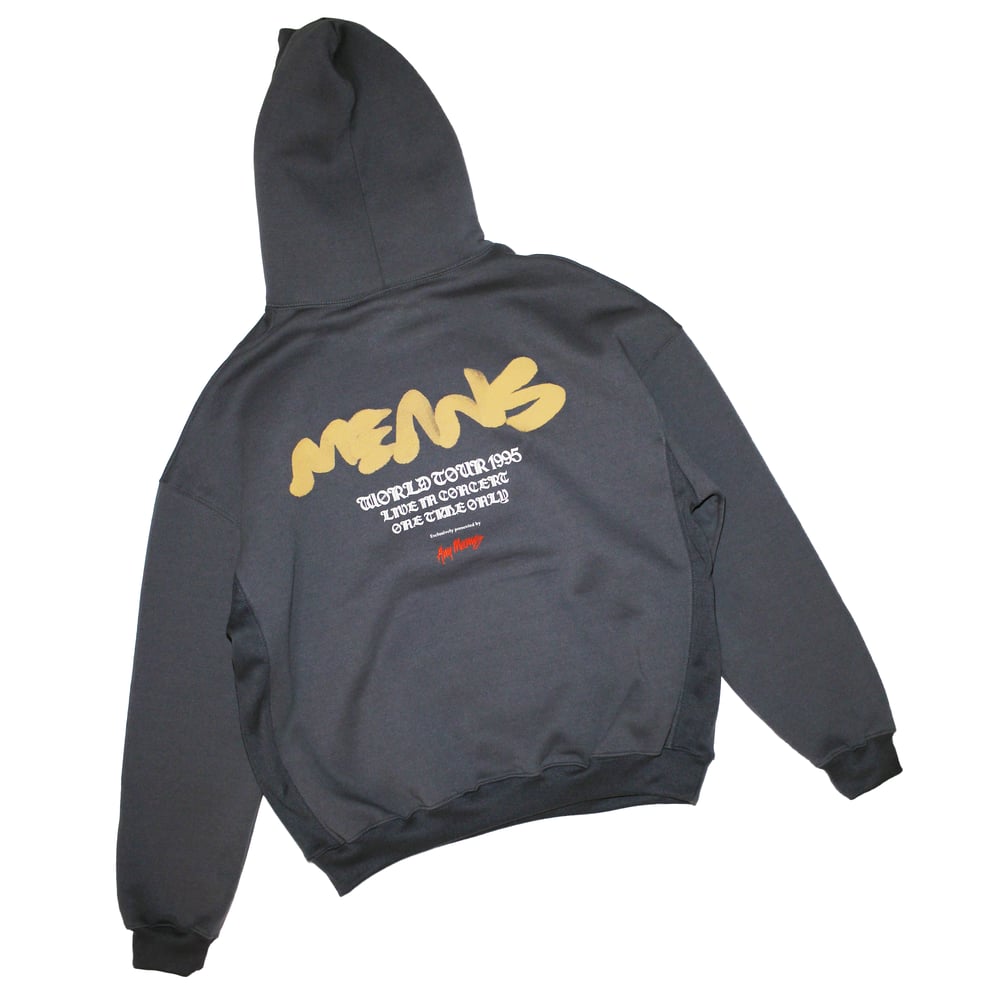 Image of World Tour Hoodie in Dark Grey