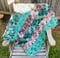 Image of Crocheted Chunky Blanket 'Naturals