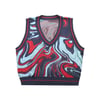 Marbled Knit Vest 