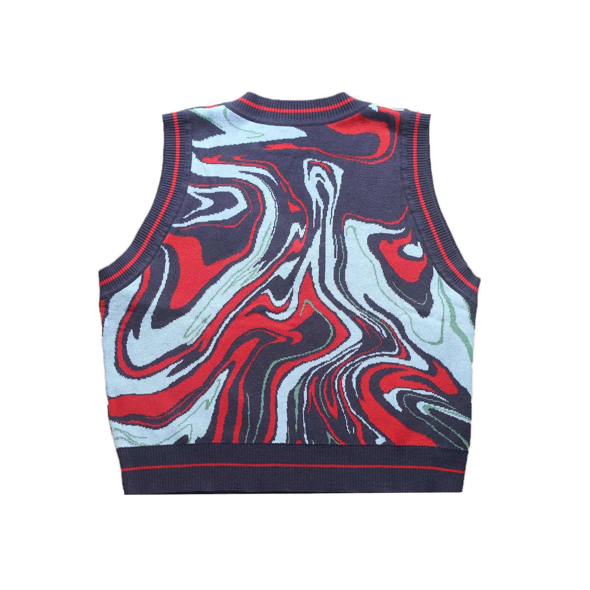 Marbled Knit Vest | CAITLIN FRASER