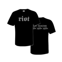 Image 1 of RIOT SEASON 'Riot' T-Shirt (Mens Black)