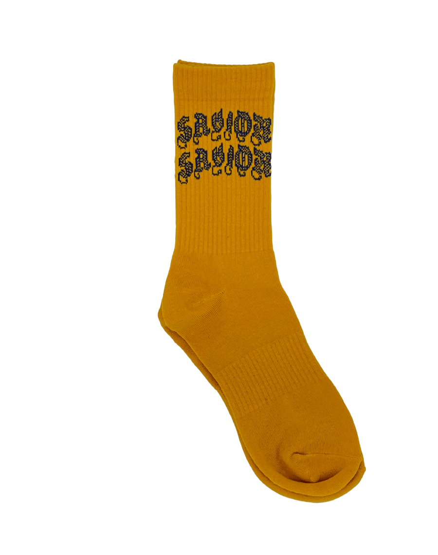 Image of Savior Socks- Mustard