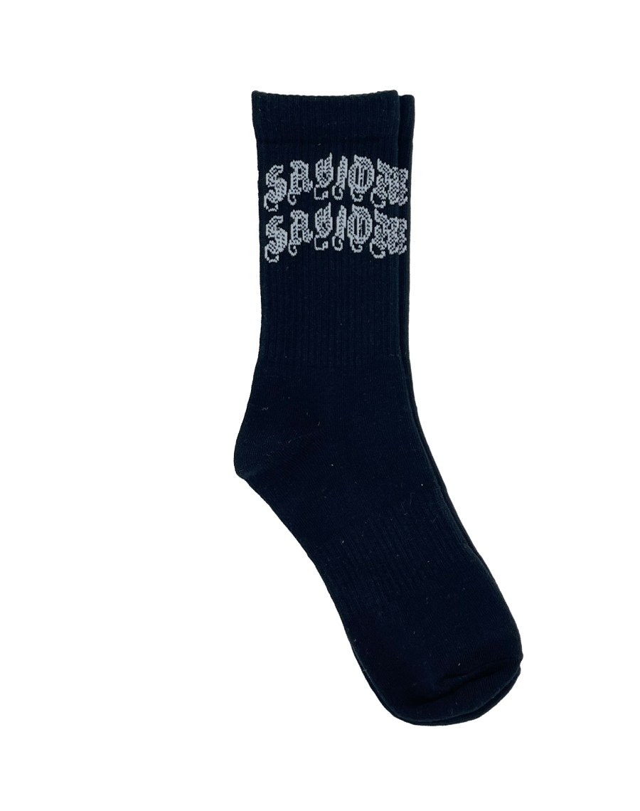 Image of Savior Socks- Black