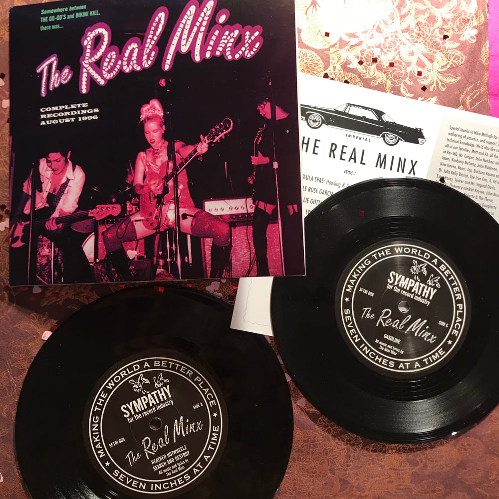 Image of The Real Minx double gatefold 7" vinyl records