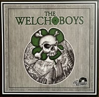 Image 2 of BONECRUSHER/THE WELCH BOYS Split 10" *orange vinyl*