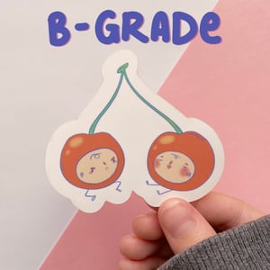 Image of Cherry Twins | Fruity Fellas Vinyl Sticker