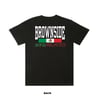 BROWNSIDE - GANG RELATED LOGO S/S TEE: BLACK