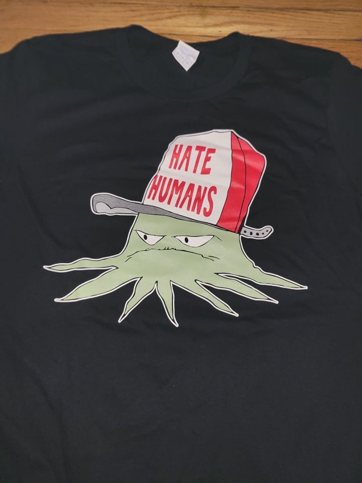 Image of HATE HUMANS SHIRT #7 T SHIRTS (IN STOCK)