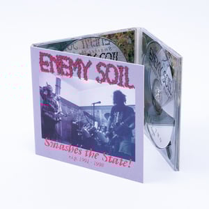 Image of Enemy Soil "Smashes the State!" r.i.p. 1991 - 1998 Double CD Digipack. 