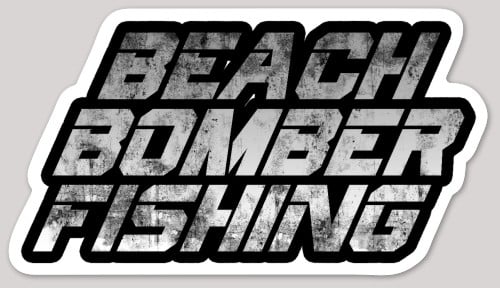Beach Bomber Fishing Sticker