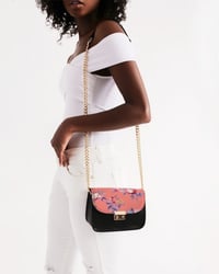 Image 1 of Pink Floral OBIOG purse