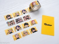 Image 3 of [Clearance] BTS Butter Stamp Washi Tape