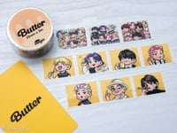 Image 1 of [Clearance] BTS Butter Stamp Washi Tape