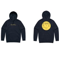 Tekito Record Hoodie - Navy/Yellow