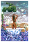 “Searching for an Oasis 2” print (DP432)