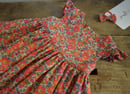 Image 1 of Robe liberty betsy fluo thé volants aux manches