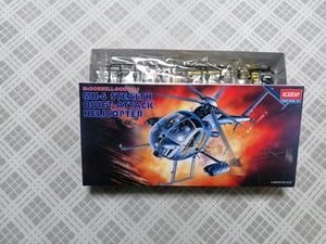 Image of ACADEMY 1691 MCDONNELL-DOUGLAS MH-6 STEALTH QUIET ATTACK HELICOPTER 1/48