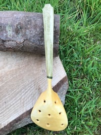 Image 4 of Speckled Leaf Straining Spoon