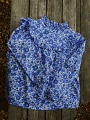 Image 2 of blouse liberty betsy lavande col montant
