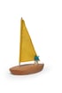 Wooden Sailboat and Sailor Image 3