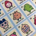 Tama Stamp Stickers