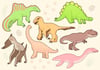 Dinosaur Stickers