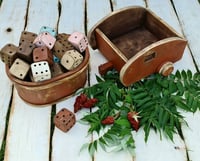 Image 1 of Wooden vintage caravan  terracotta