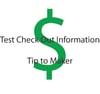 Tip to Maker - Setup Payment Test Order