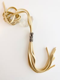 Image 1 of Cholla cactus fringe necklace CCFN-1004