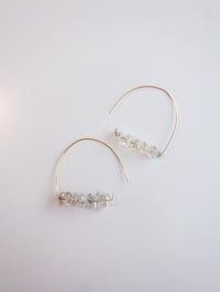 Image 1 of Crystal Arc Earrings CAE-101