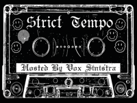 Strict Tempo cassette sticker
