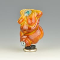 Image 2 of XXL. Ghee Mother Goddess - Flamework Glass Sculpture