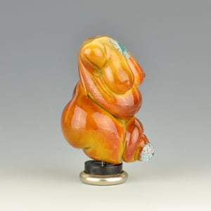 Image of XXL. Ghee Mother Goddess - Flamework Glass Sculpture