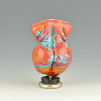 Image 4 of XL. Curvy Mother Fire Goddess - Flamework Glass Sculpture Bead