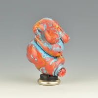 Image 5 of XL. Curvy Mother Fire Goddess - Flamework Glass Sculpture Bead