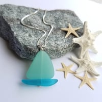 Sailing into Summer Necklace (Seafoam Green + Bay Blue)