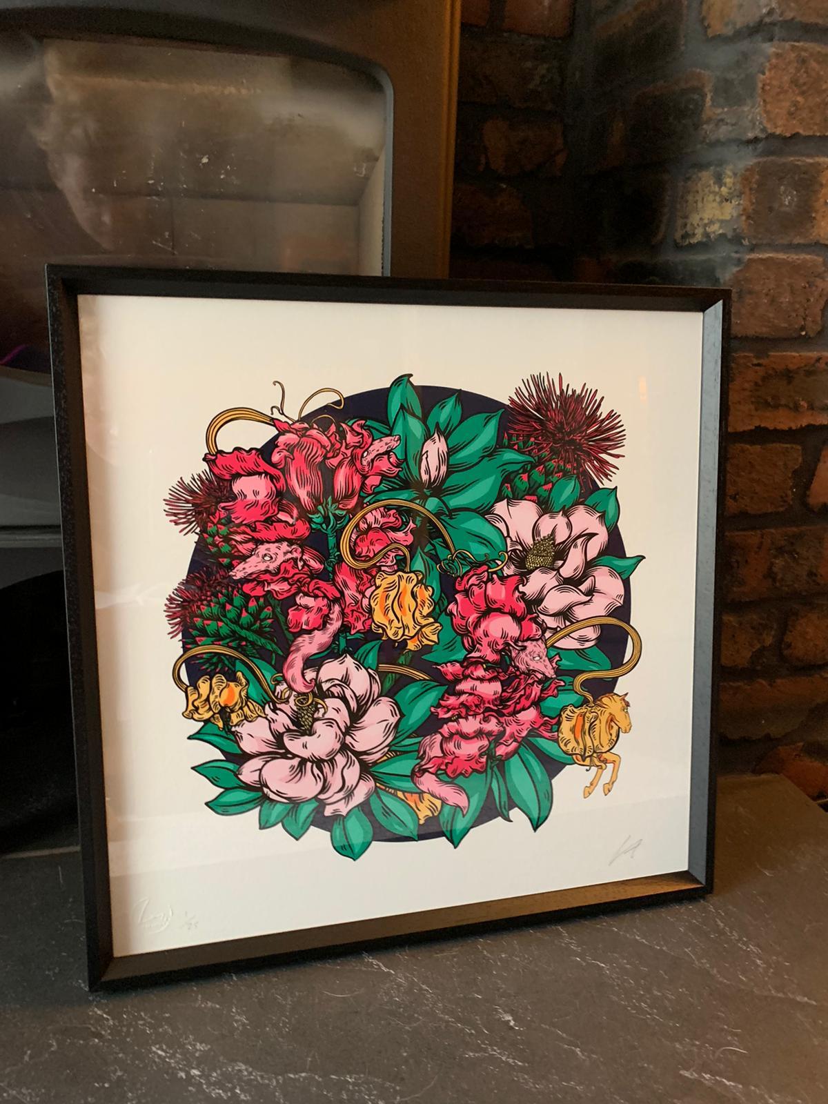 Image of 'Bloombastic Fantastic' Limited edition run of 25 Giclee prints 