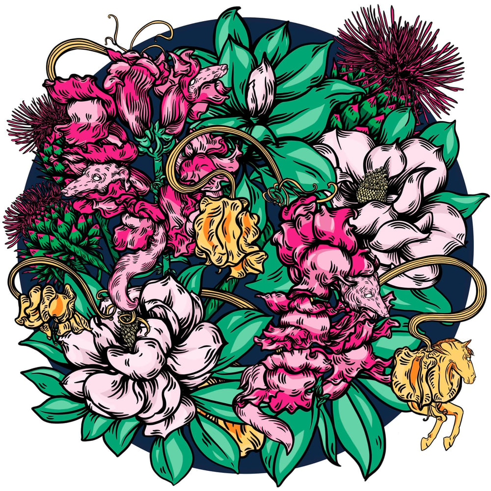 Image of 'Bloombastic Fantastic' Limited edition run of 25 Giclee prints 
