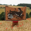 Brambles, Rowan and the Hare blanket (PRE ORDER)