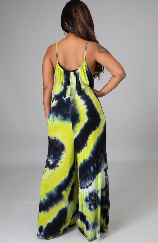 Image of Tye  Dye Jumpsuit 