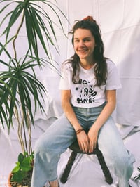 Image 2 of T-shirt yin yang blanc